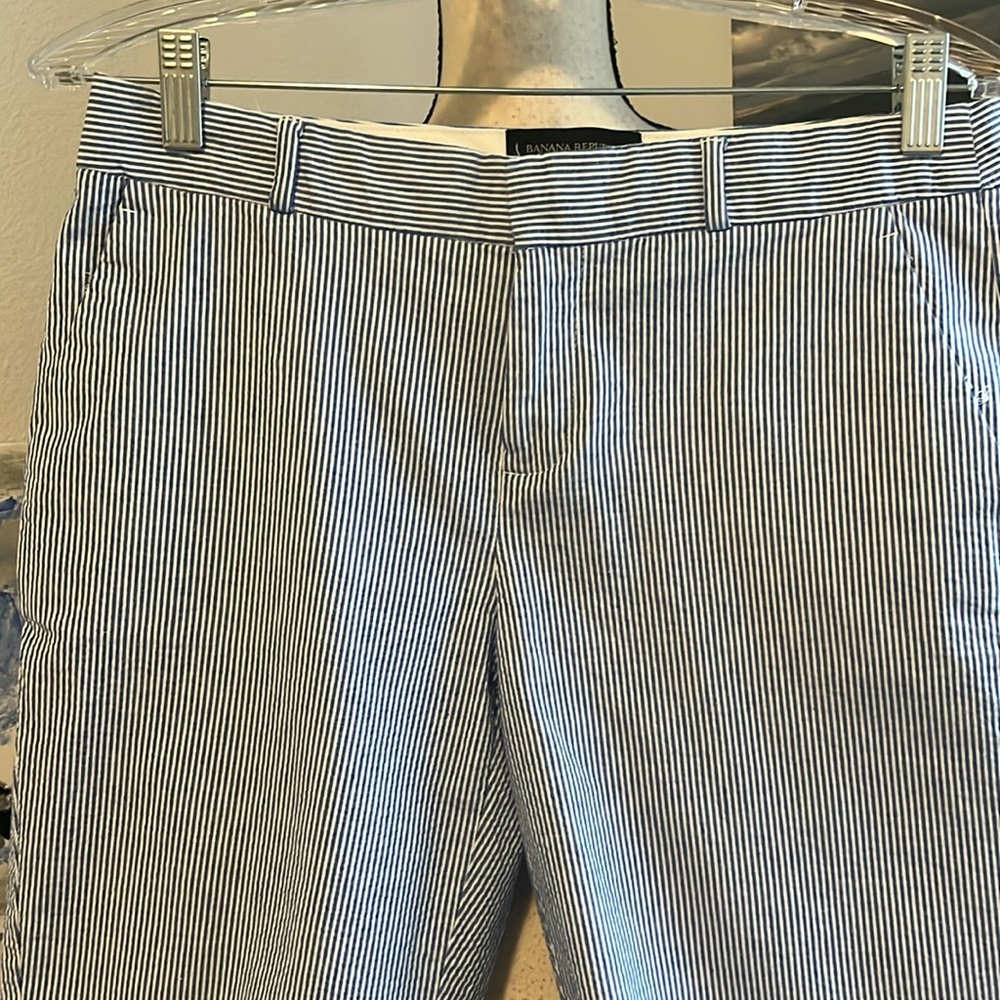 Banana Republic Seersucker Shorts